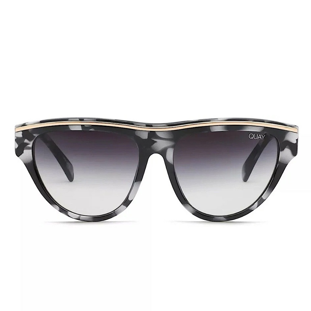 Quay Australia Marble Black Sunglasses